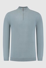 Pure Path Regular Fit Knit Halfzip L/S