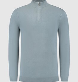 Pure Path Regular Fit Knit Halfzip L/S