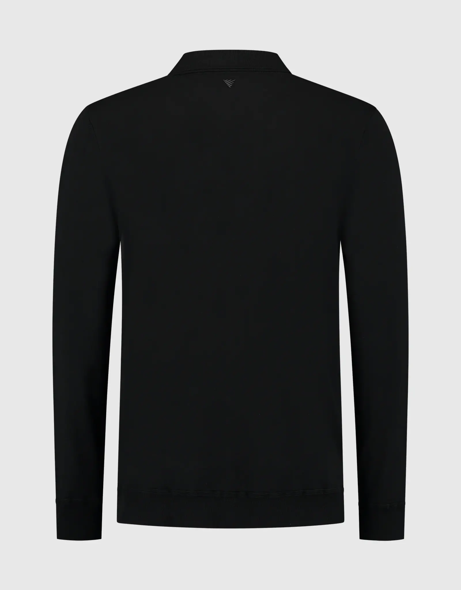 Pure Path Regular Knit Polo Zip L/S