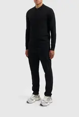 Pure Path Regular Knit Polo Zip L/S