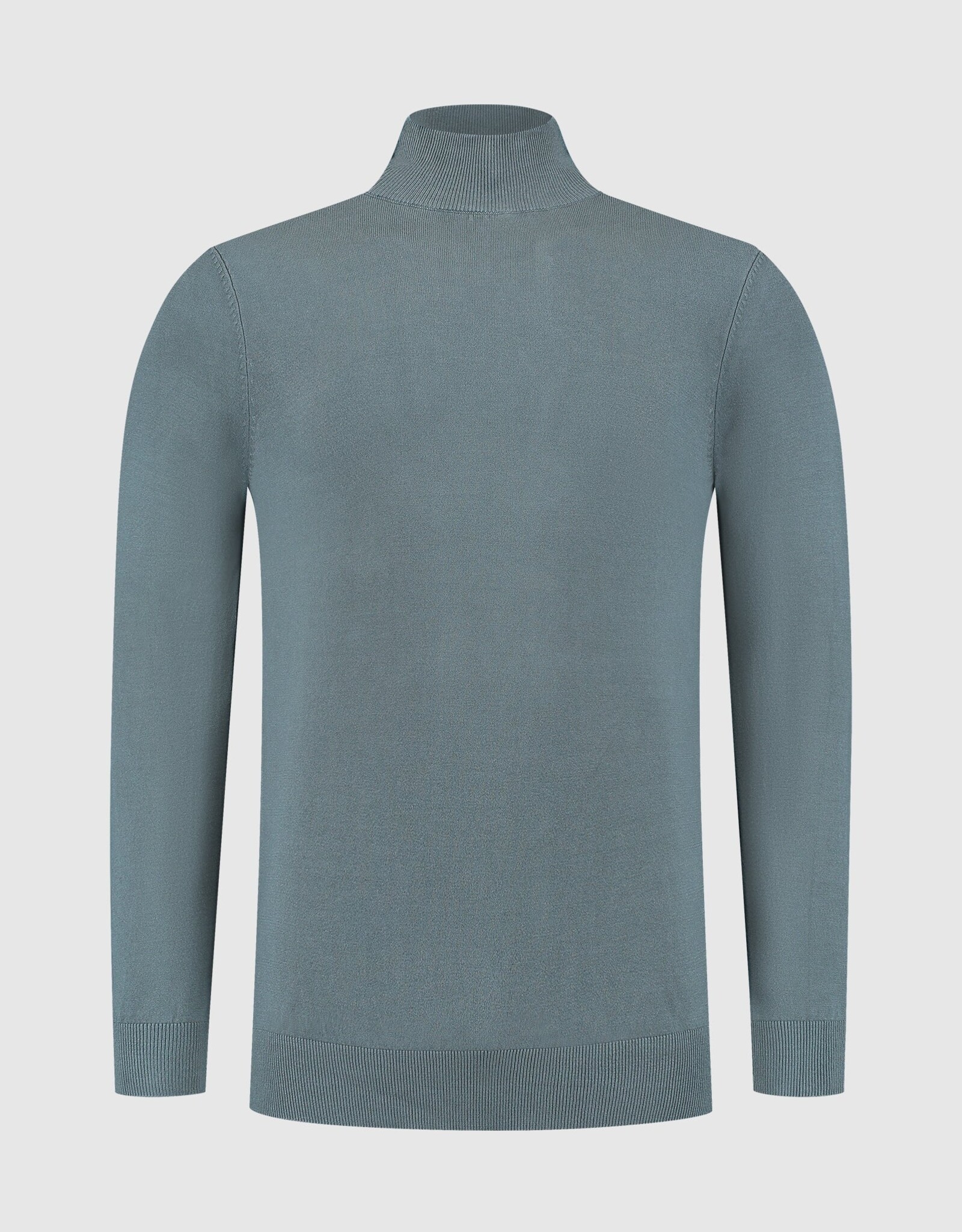 Pure Path Regular Fit Knit Mockneck