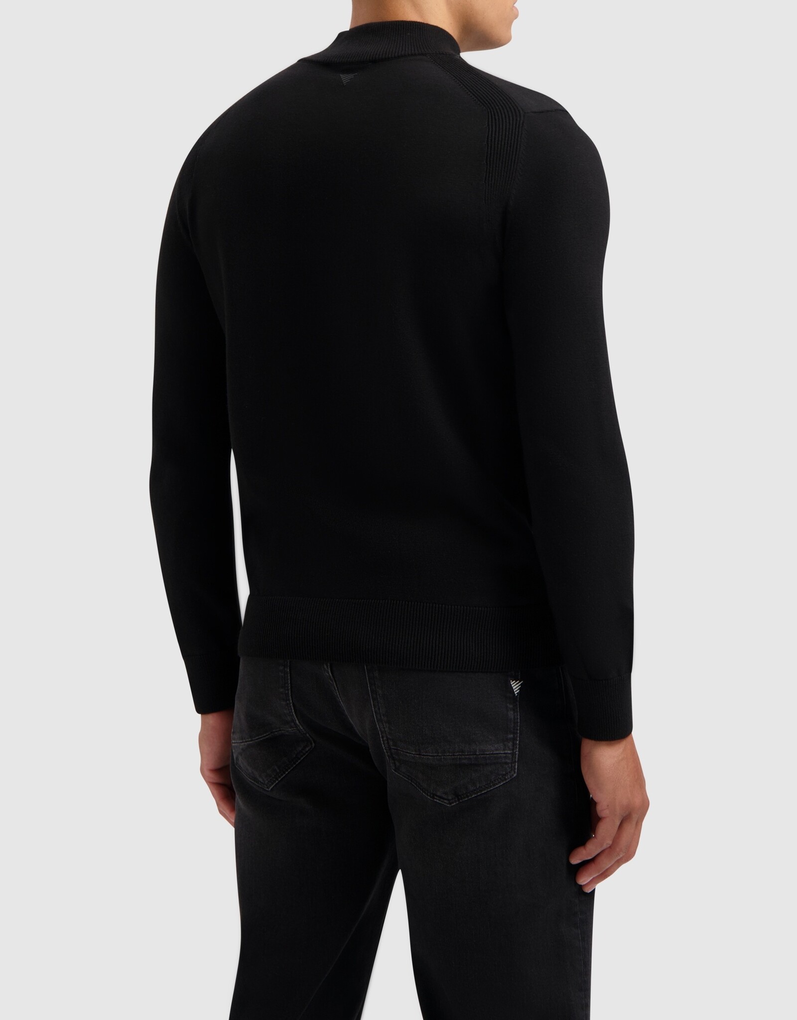 Pure Path Regular Fit Knit Halfzip L/S