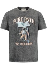 Pure Path Oversized Fit Tee Crewneck