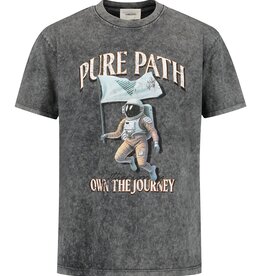 Pure Path Oversized Fit Tee Crewneck