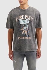 Pure Path Oversized Fit Tee Crewneck