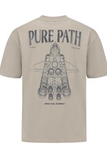 Pure Path Oversized Fit Tee Crewneck