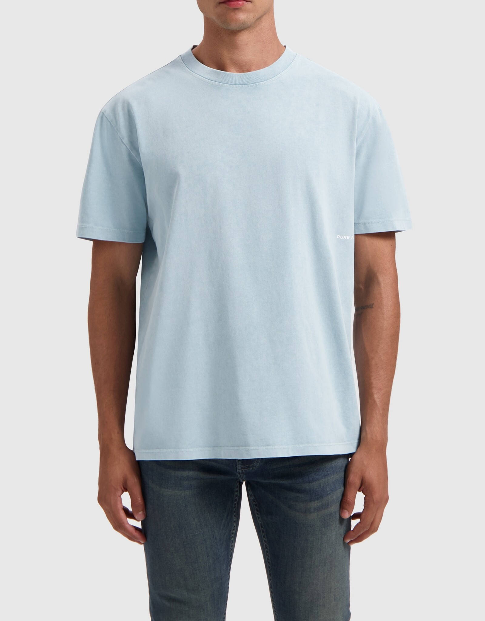 Pure Path Loose Fit Tee Crewneck