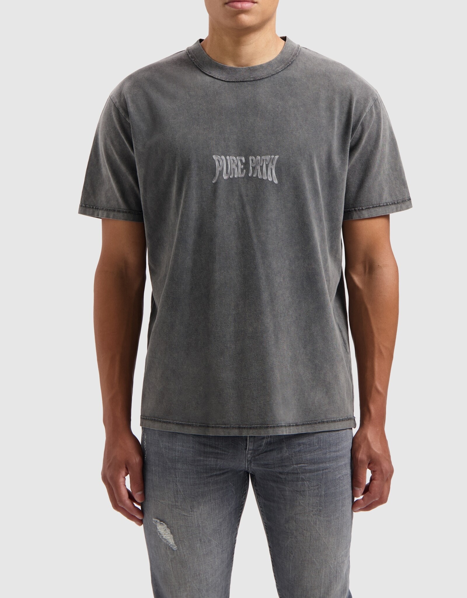 Pure Path Metal Acid Regular Fit Tee