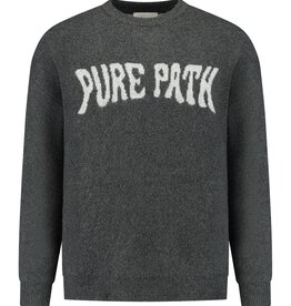 Pure Path Oversized Fit Knitwear Crewneck