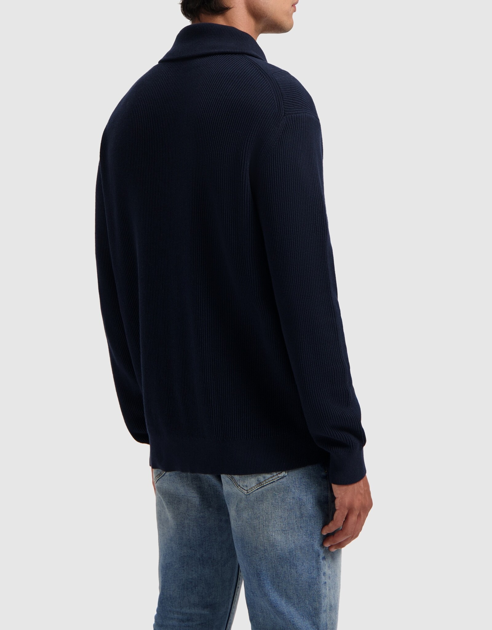 Pure Path Loose Fit Knitwear Halfzip