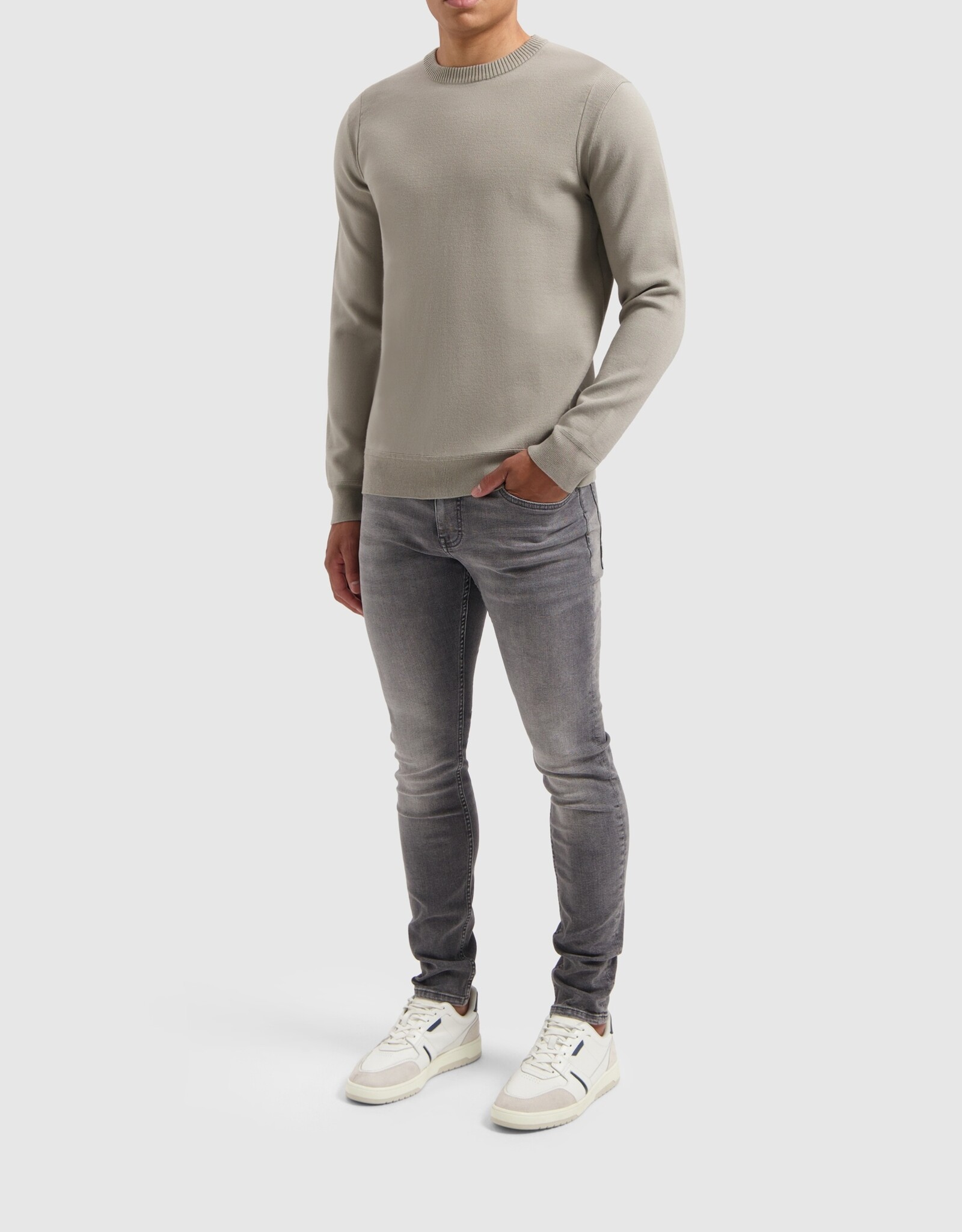 Pure Path Regular Fit Knitwear Crewneck