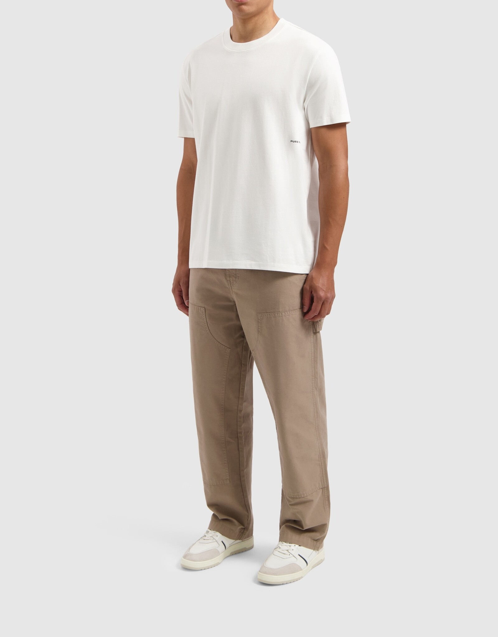 Pure Path Straight Fit Worker Pants