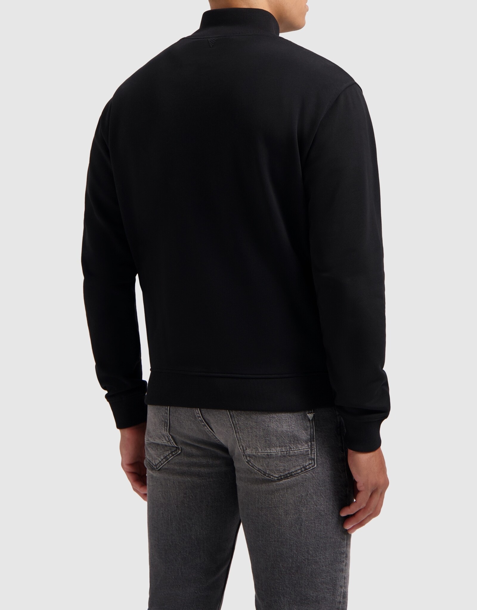 Pure Path Loose Fit Sweater Zip-up