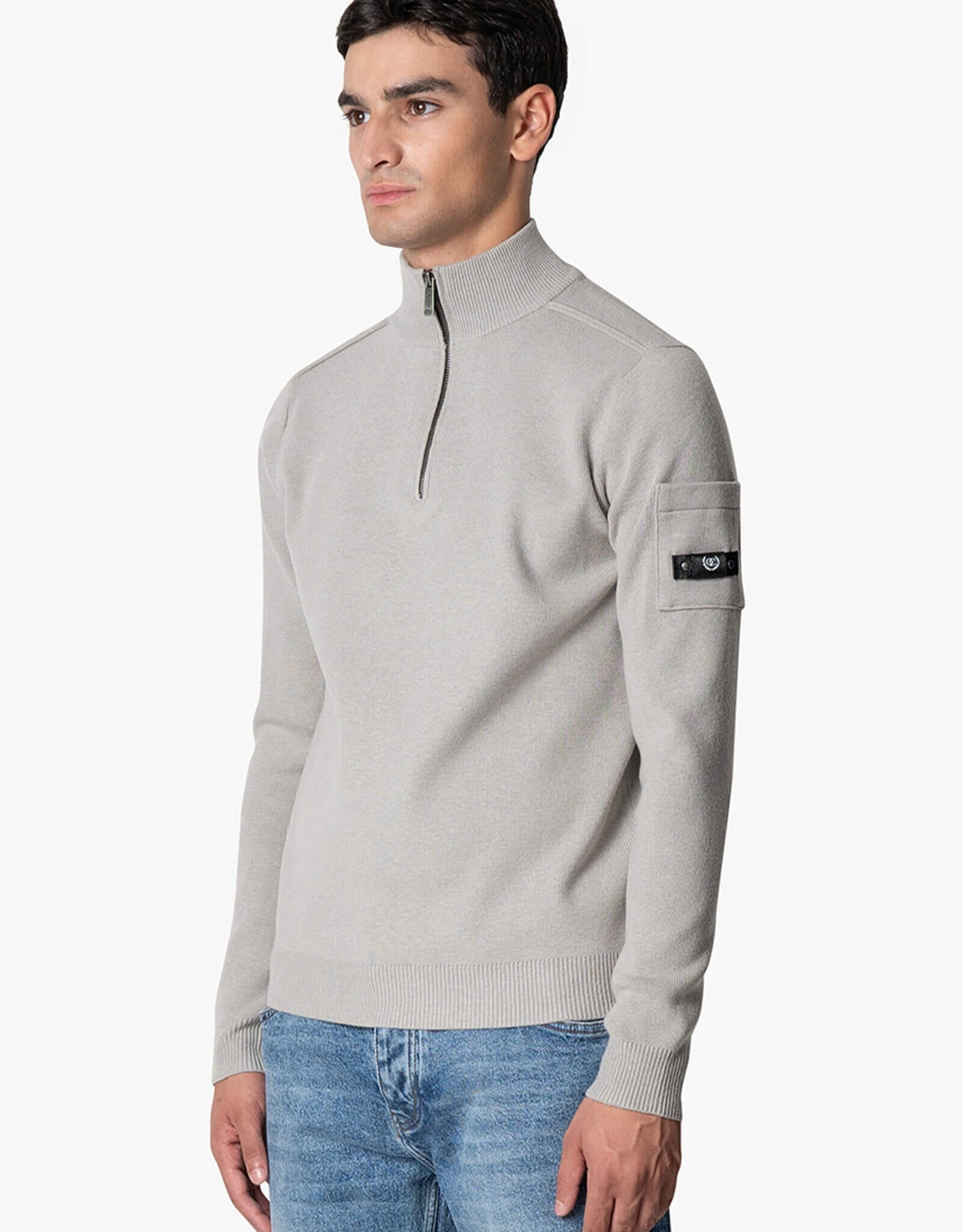 Quotrell Palace Knitted Halfzip