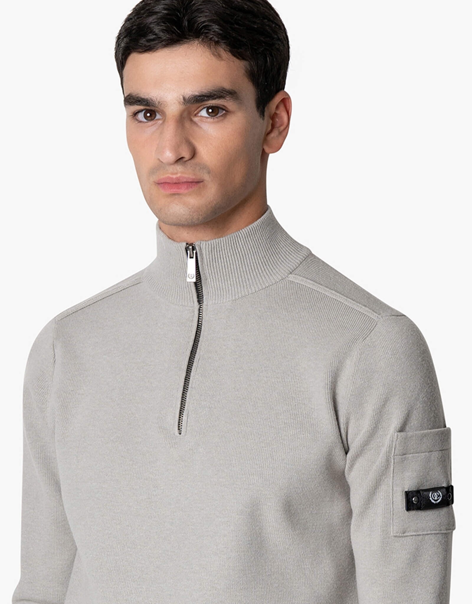 Quotrell Palace Knitted Halfzip