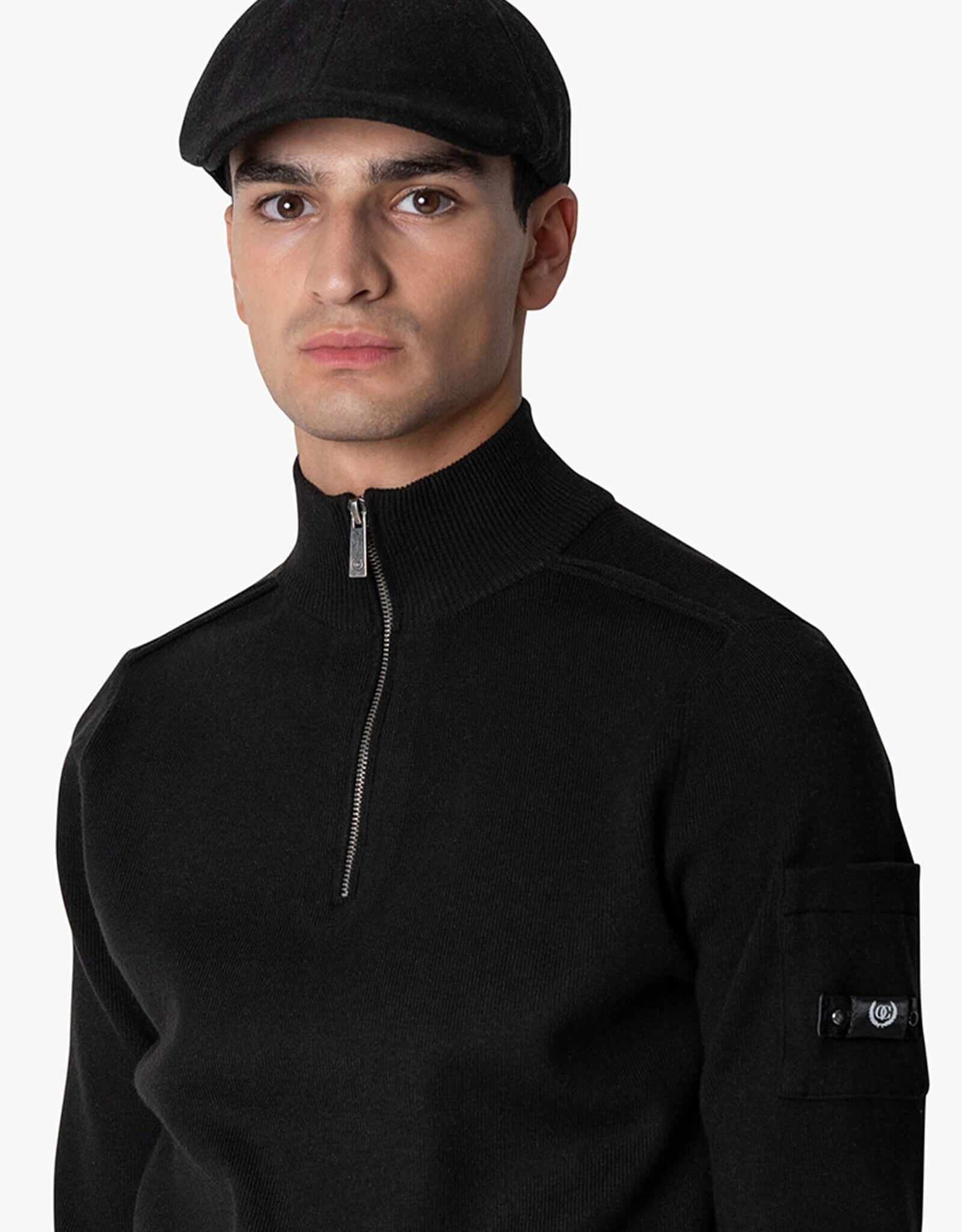 Quotrell Palace Knitted Halfzip