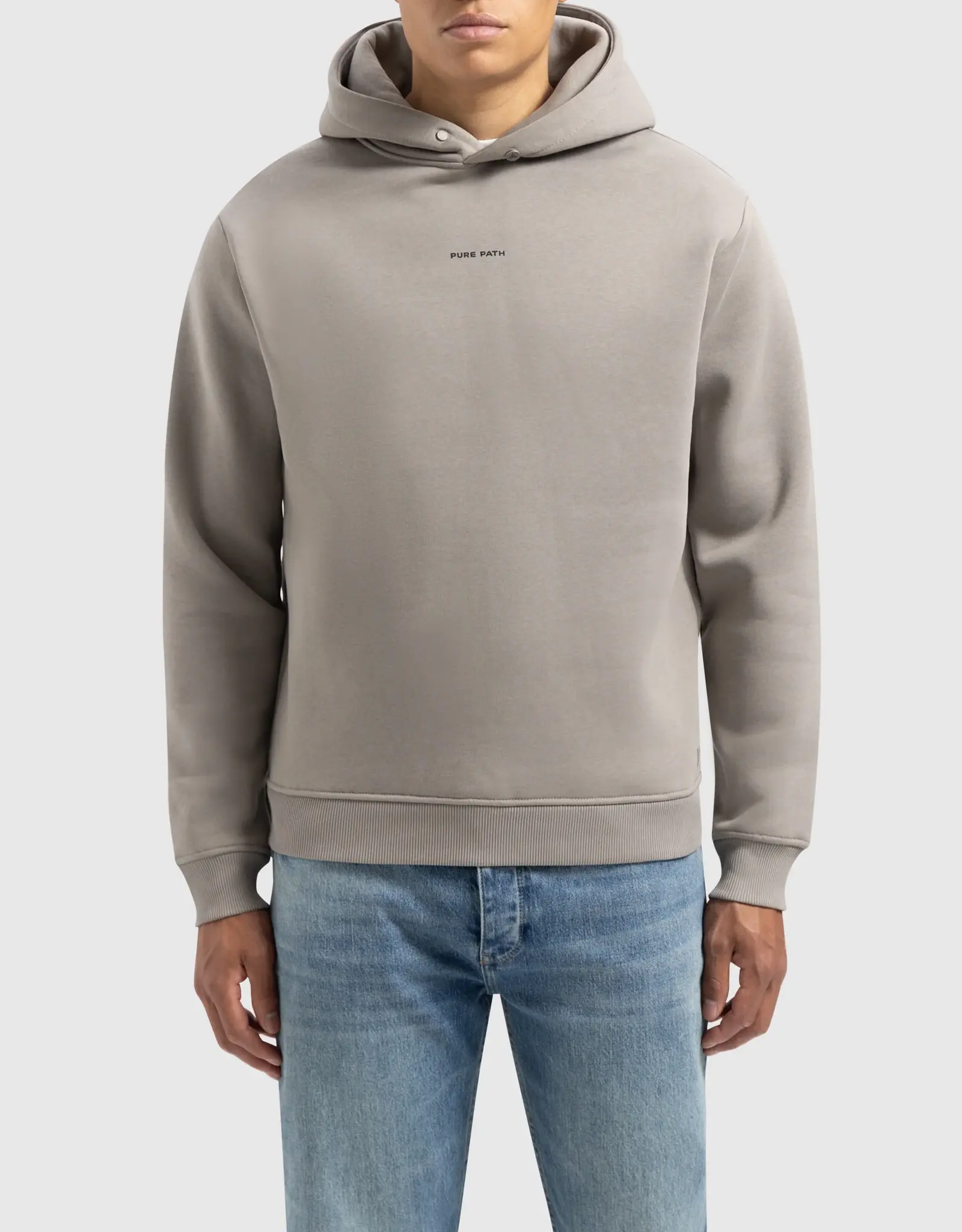 Pure Path Loose Fit Sweater Hoodie