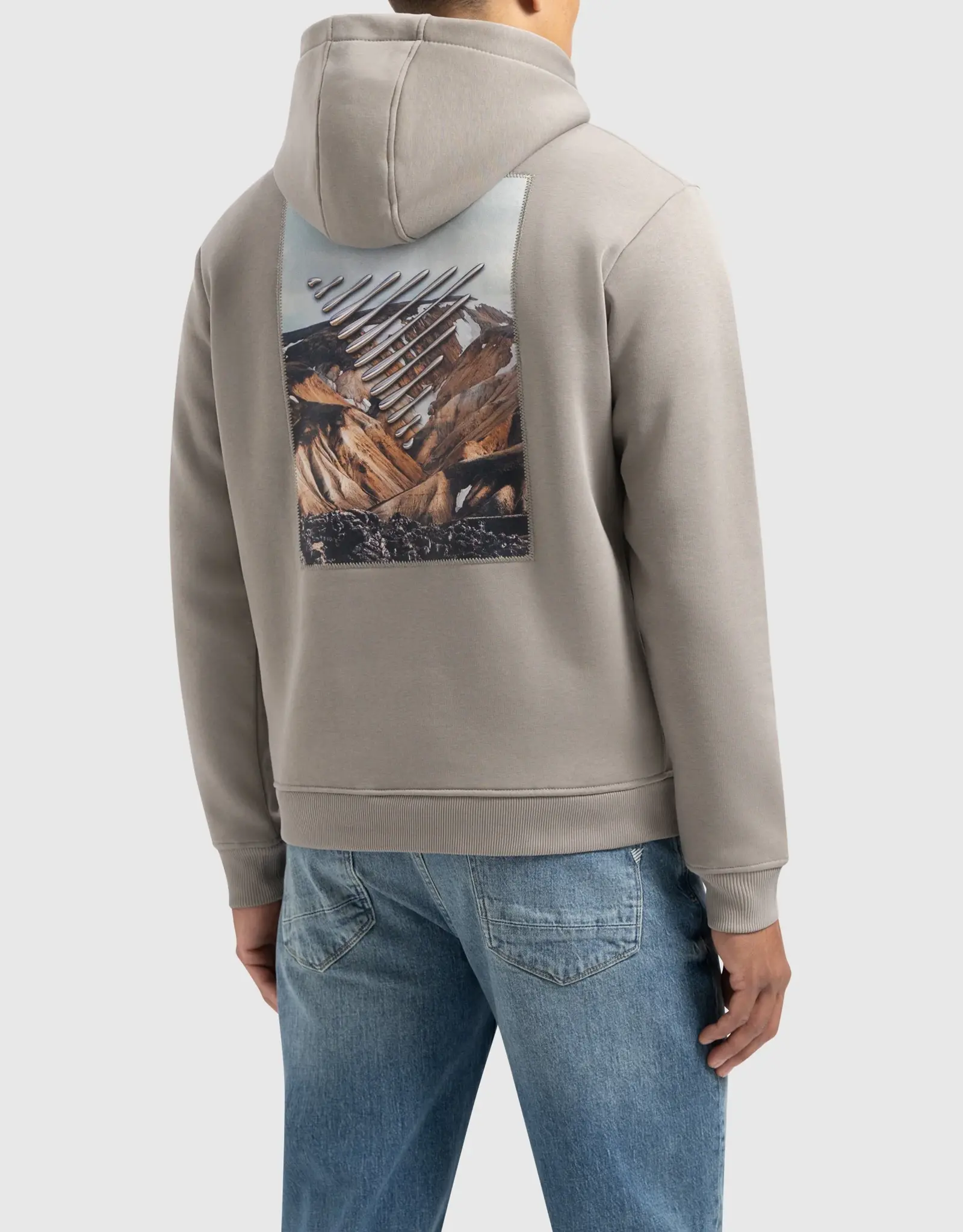 Pure Path Loose Fit Sweater Hoodie