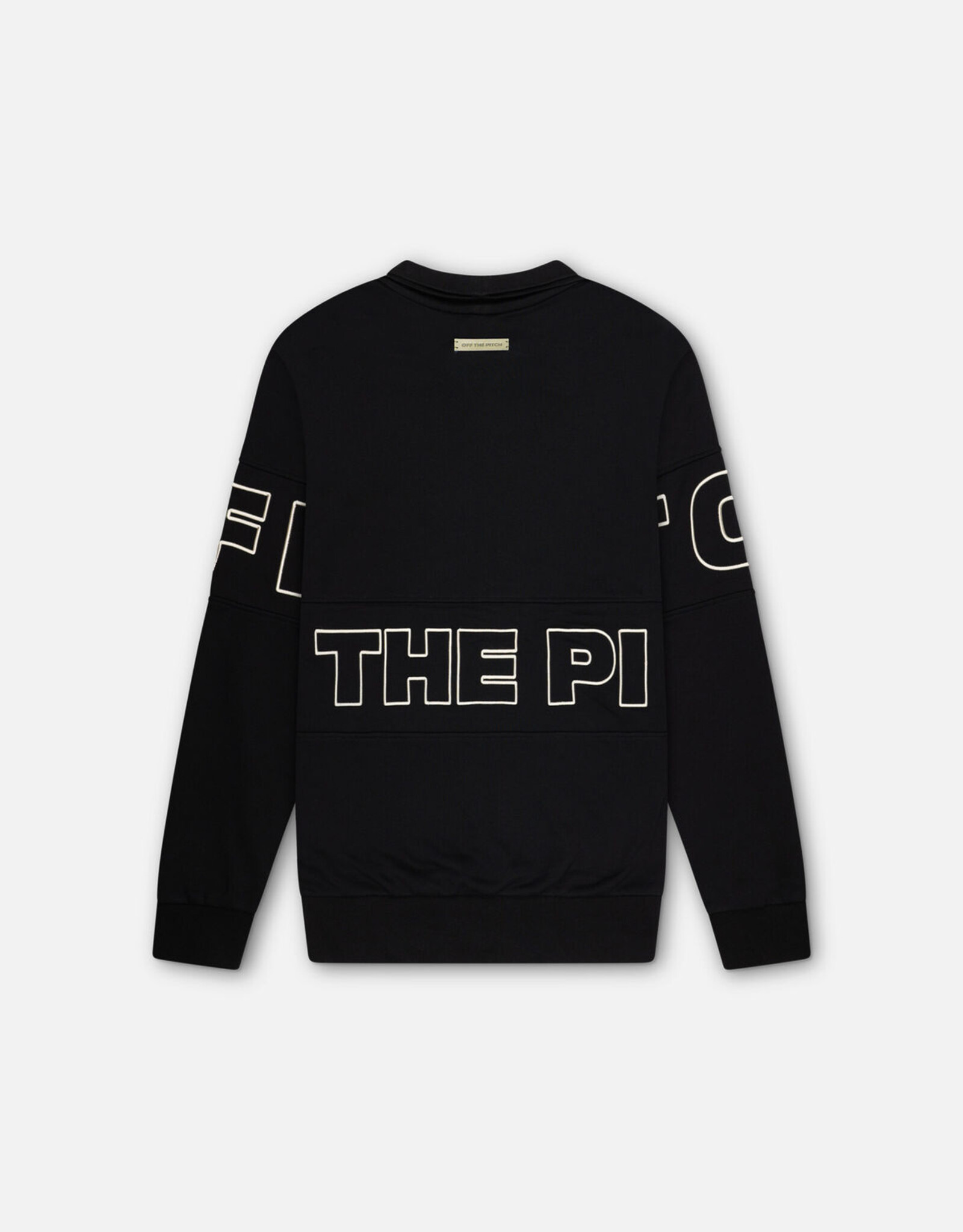 Off the pitch Half Zip Polo Sweater