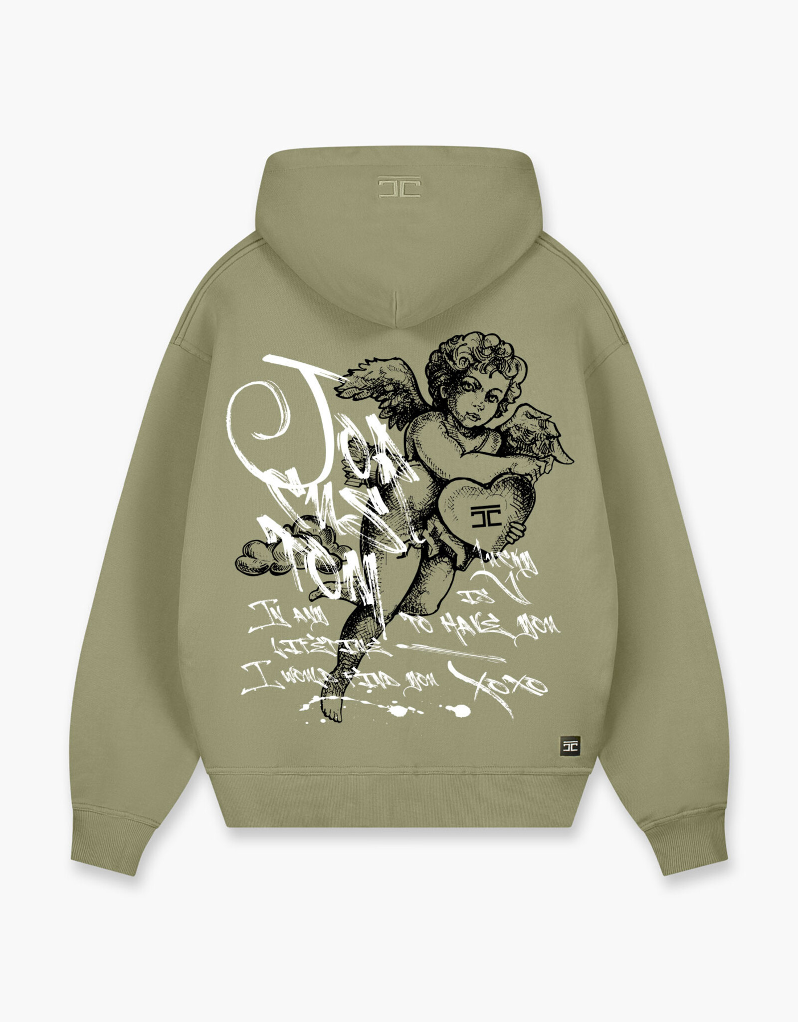 JorCustom LoveAngel Oversized Hoodie