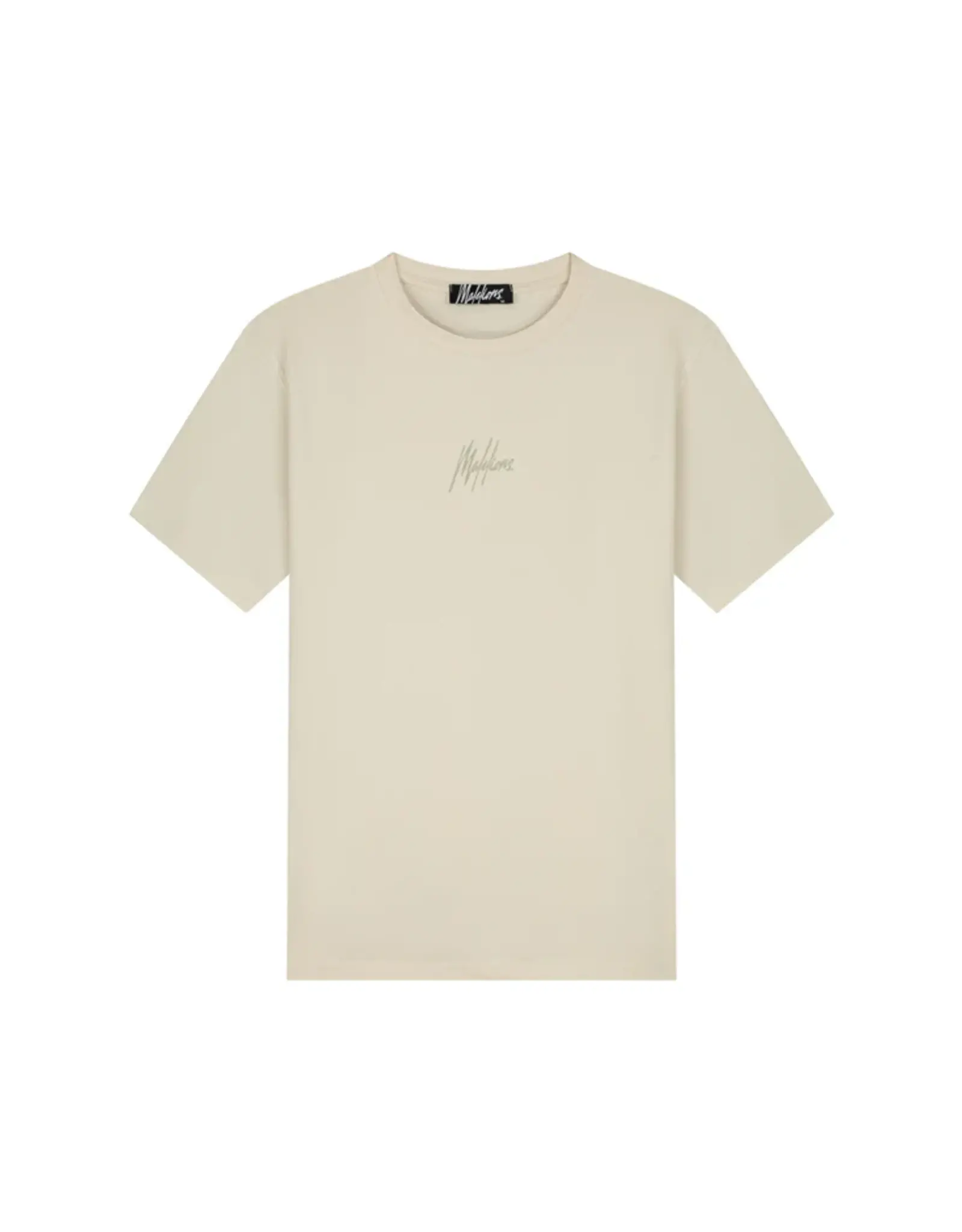 Malelions Striped Signature T-Shirt