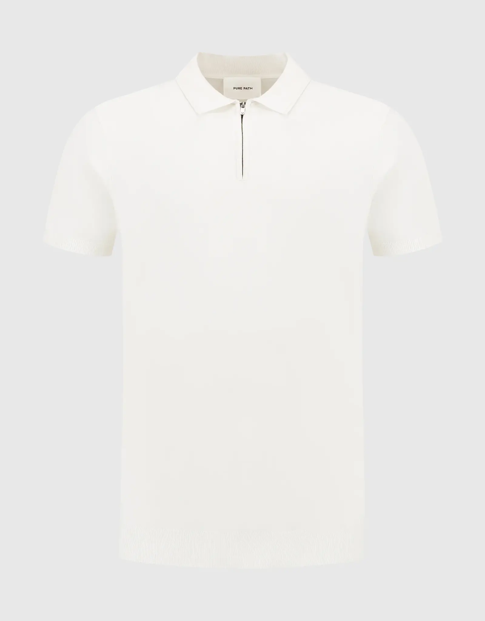 Pure Path Half-zip Regular Fit knit Polo