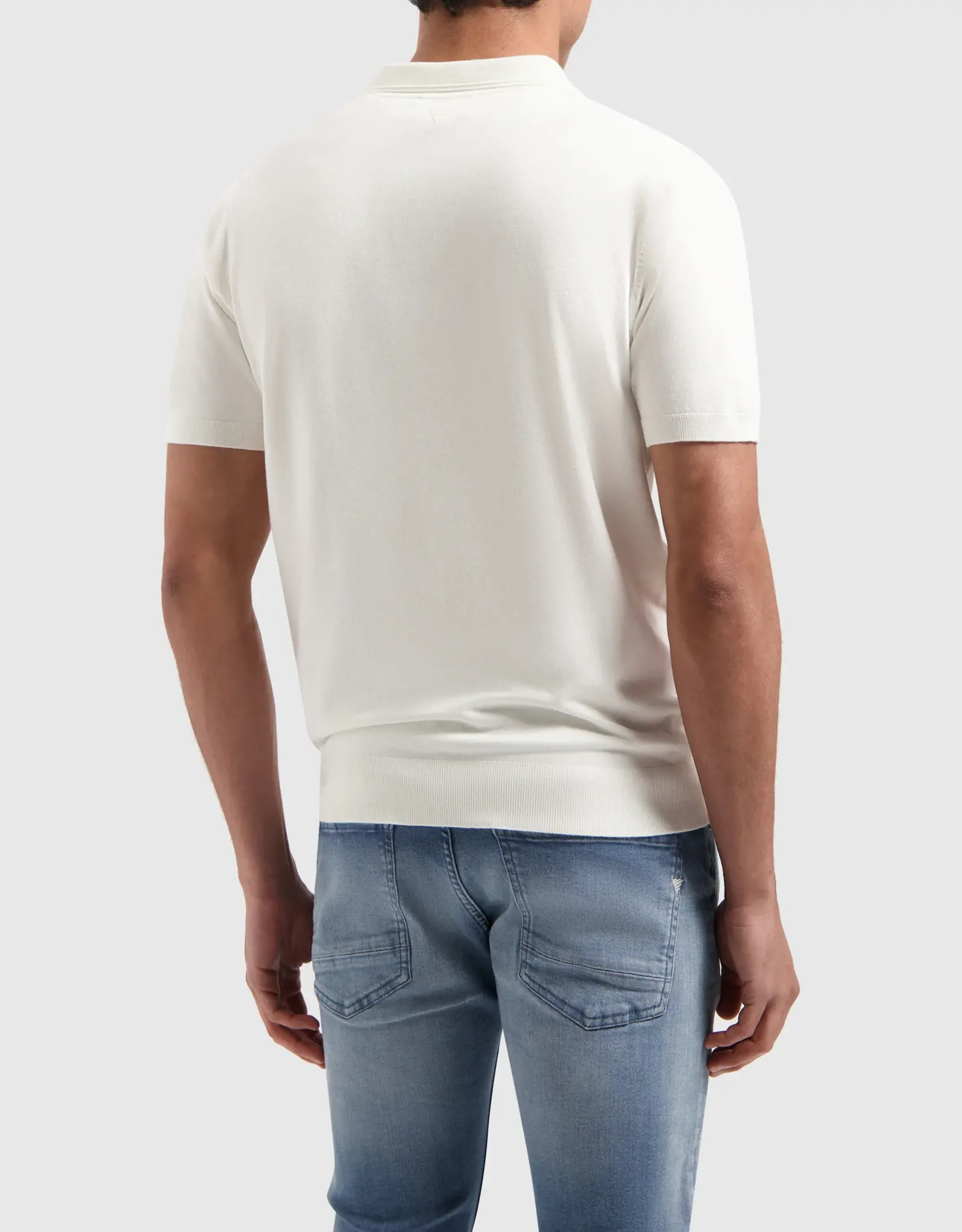 Pure Path Half-zip Regular Fit knit Polo