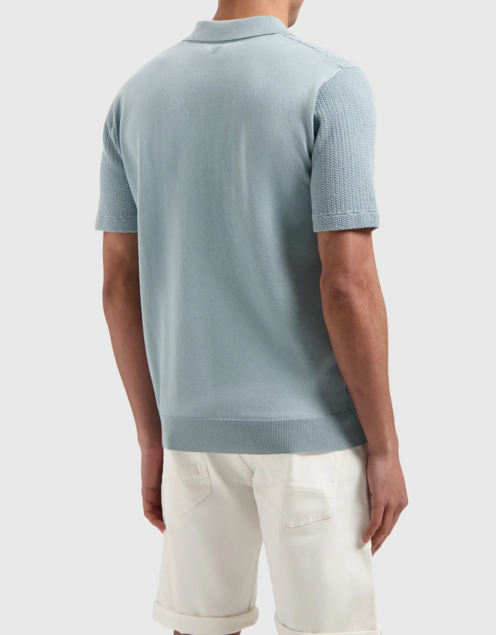 Pure Path Braided Knit regular Fit Polo