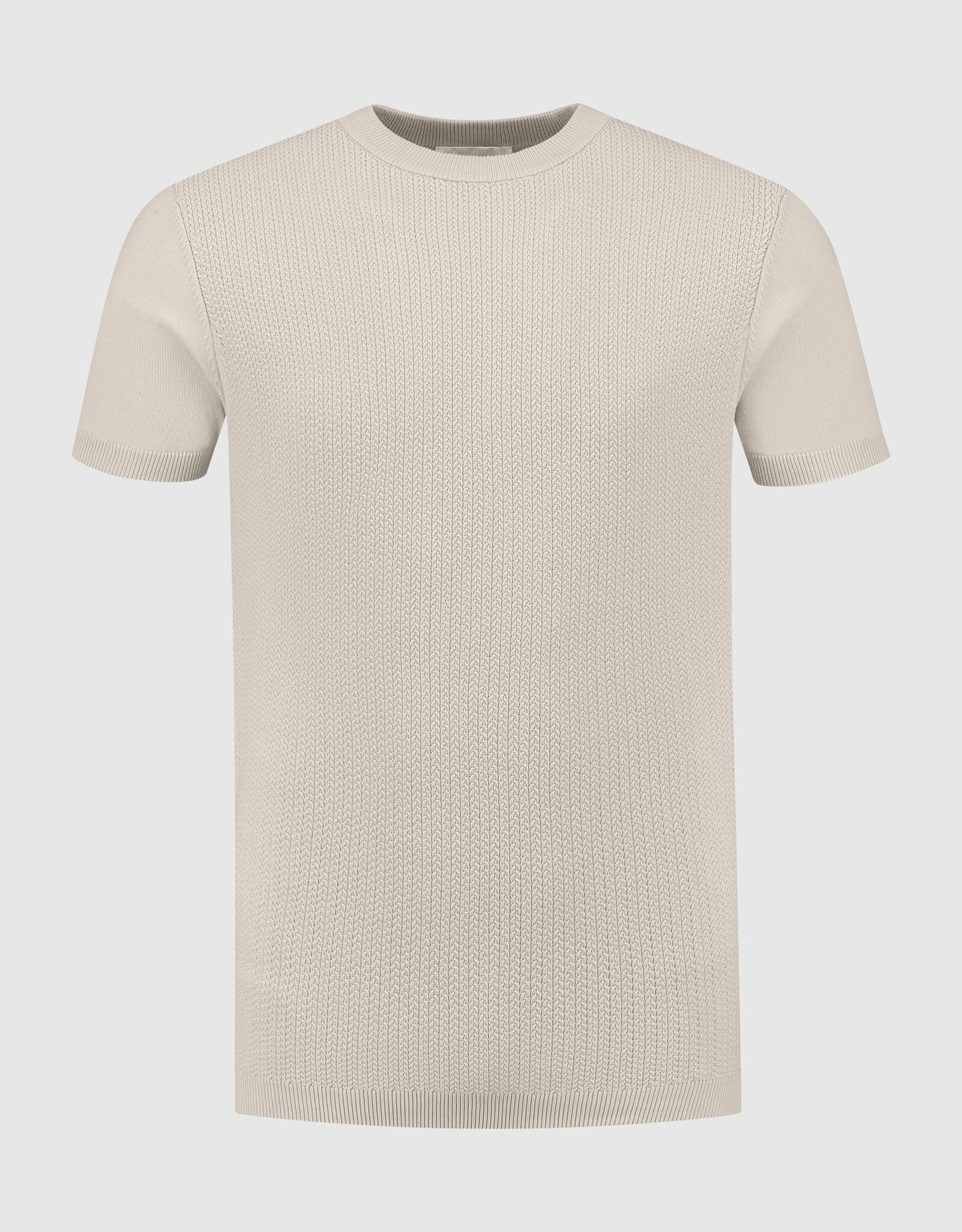 Pure Path Braided Knit Regular T-Shirt