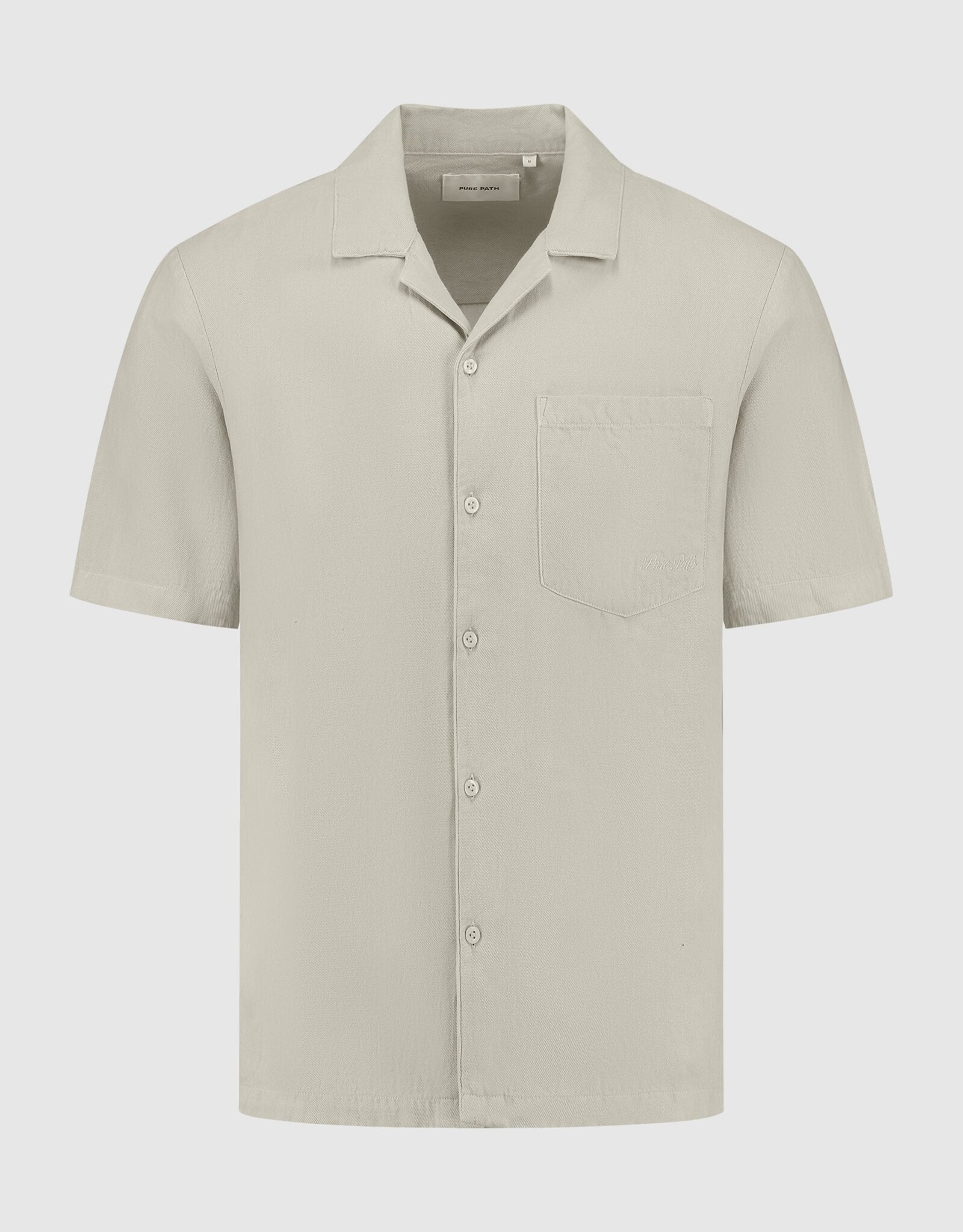 Pure Path Regular Fit Linnen Shirt