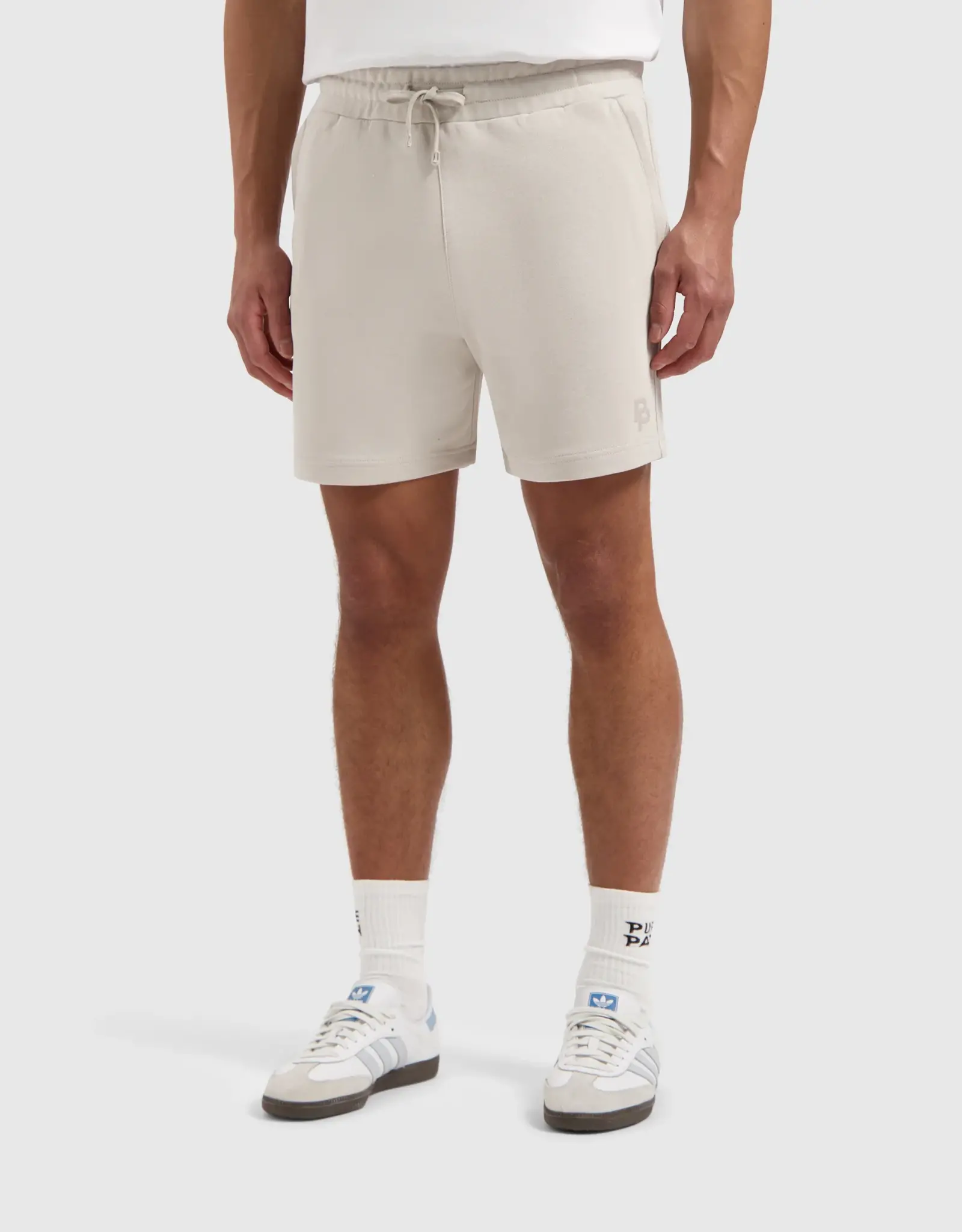 Pure Path Initials Sweat Shorts