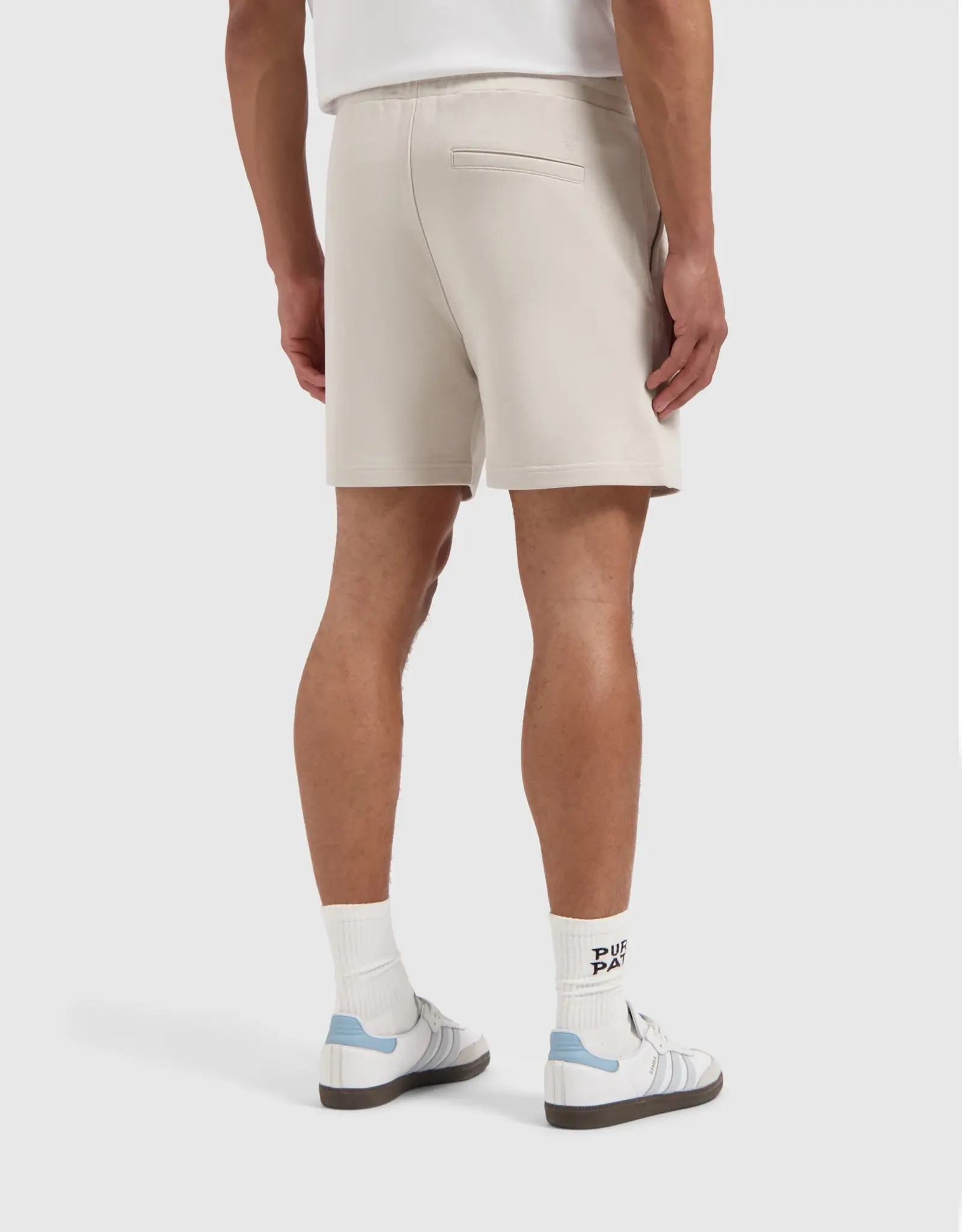 Pure Path Initials Sweat Shorts