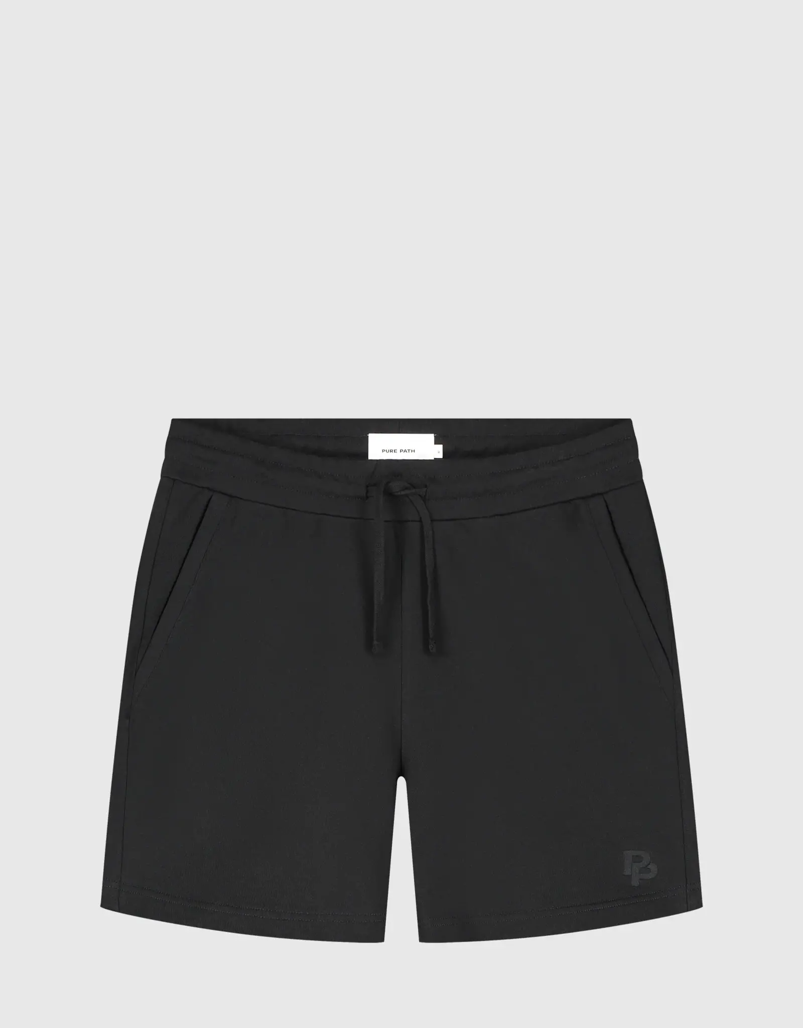 Pure Path Initials Sweat Shorts