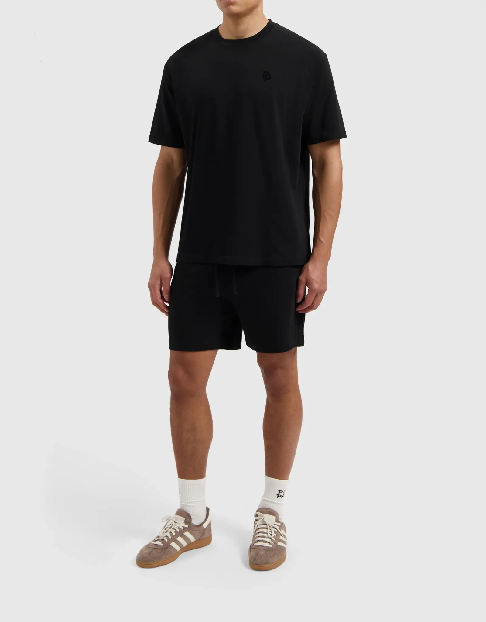 Pure Path Initials Sweat Shorts