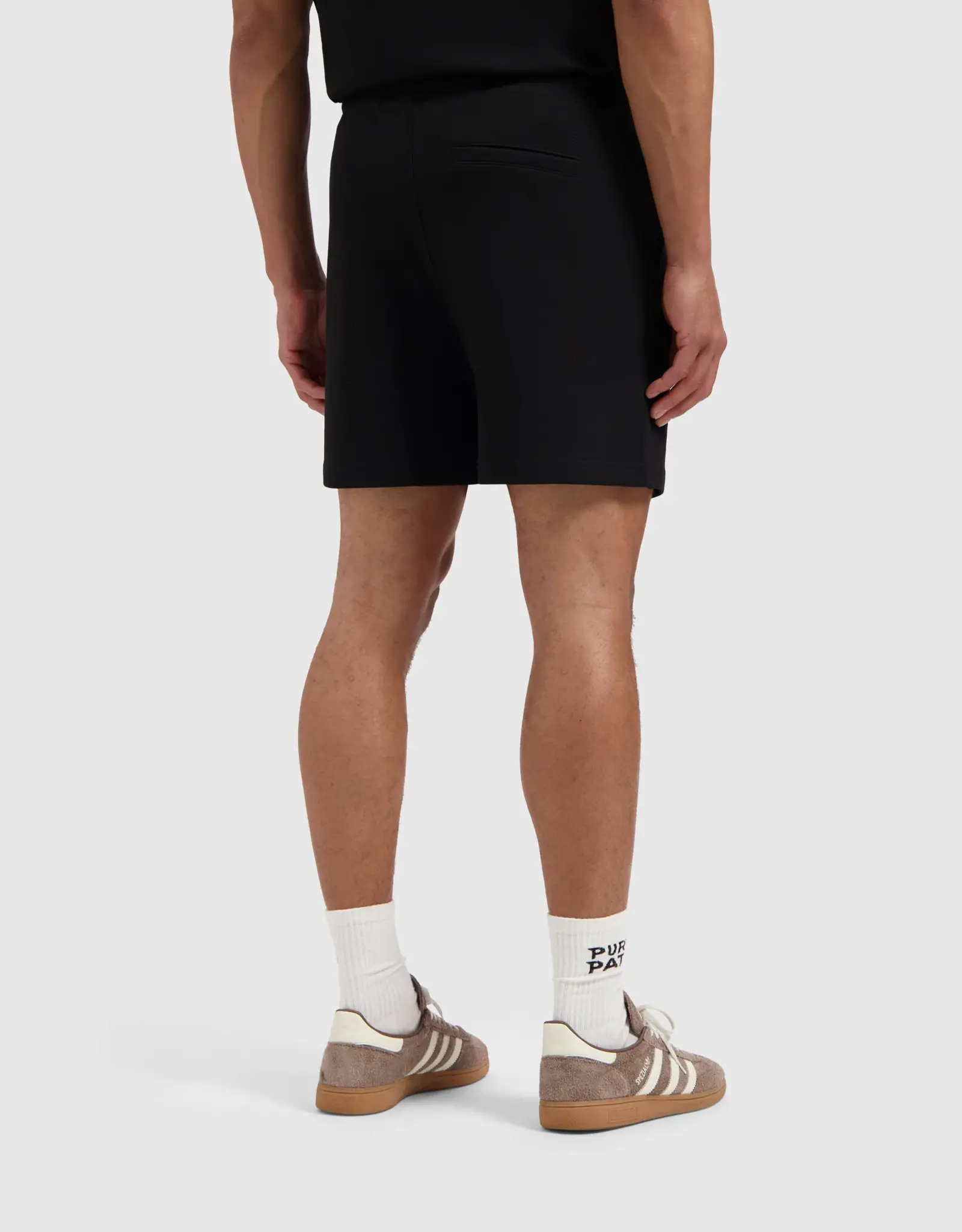 Pure Path Initials Sweat Shorts