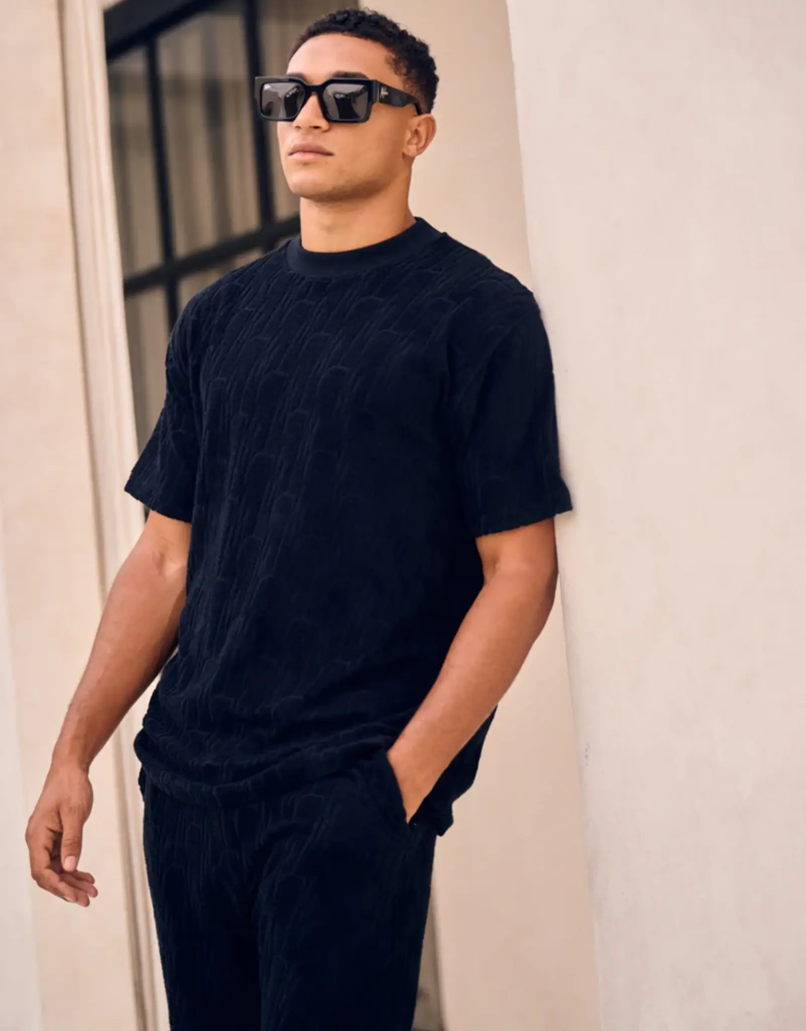 Malelions Monogram Toweling T-Shirt