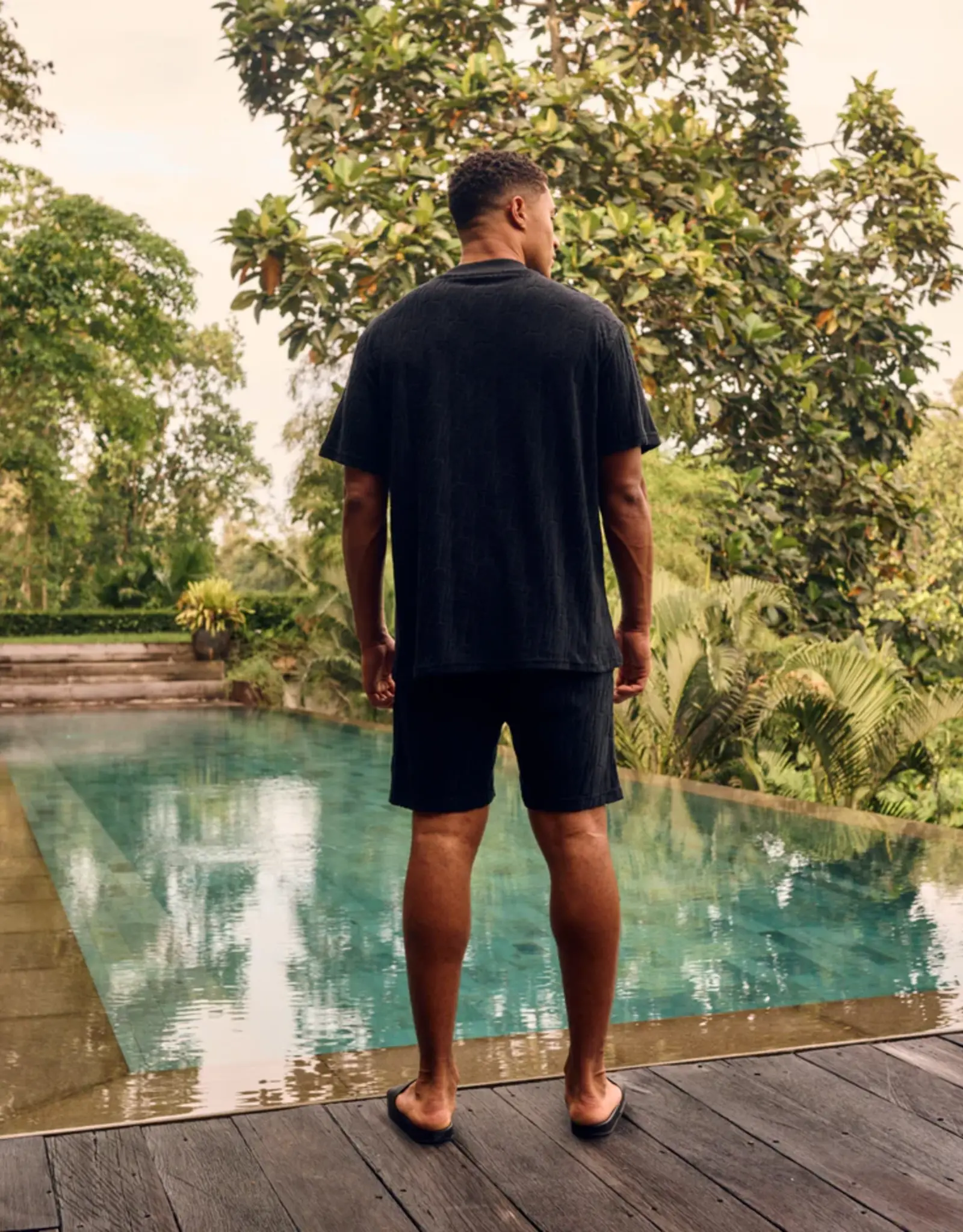 Malelions Monogram Toweling T-Shirt