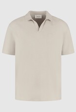 Pure Path Initials Waffle Polo