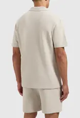 Pure Path Initials Waffle Polo