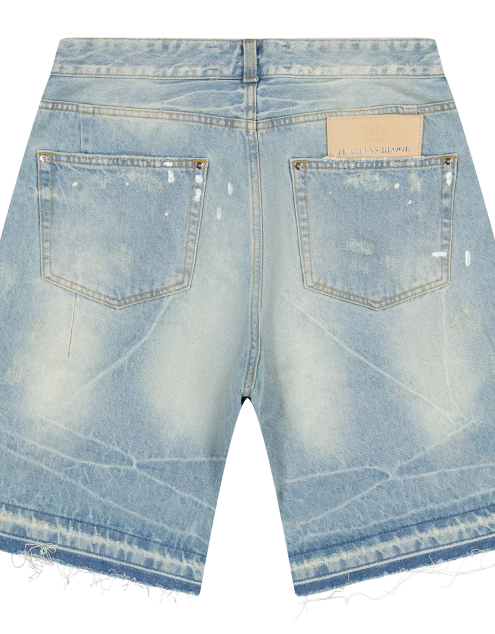 Fearless Blood Denim Wide Short