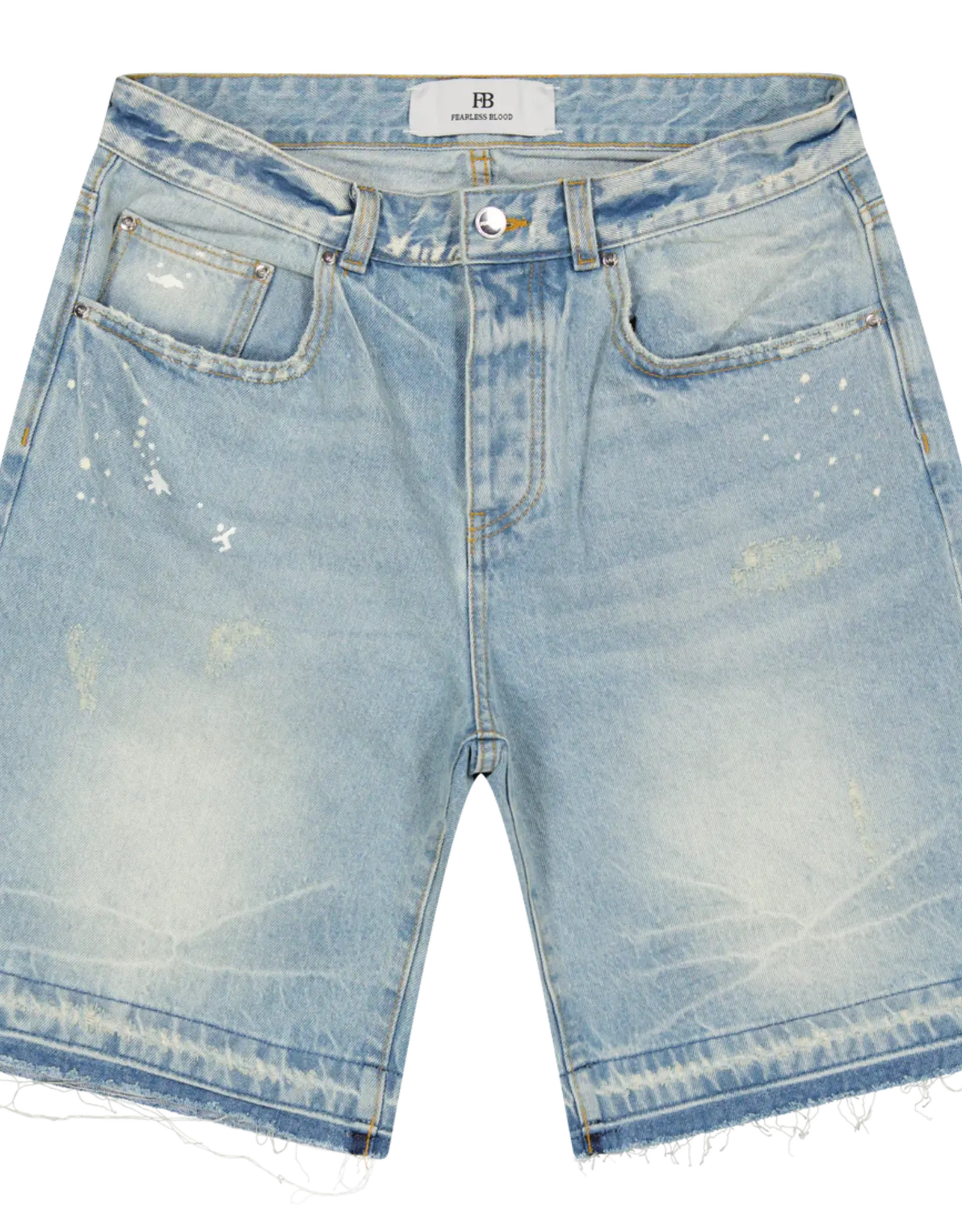 Fearless Blood Denim Wide Short