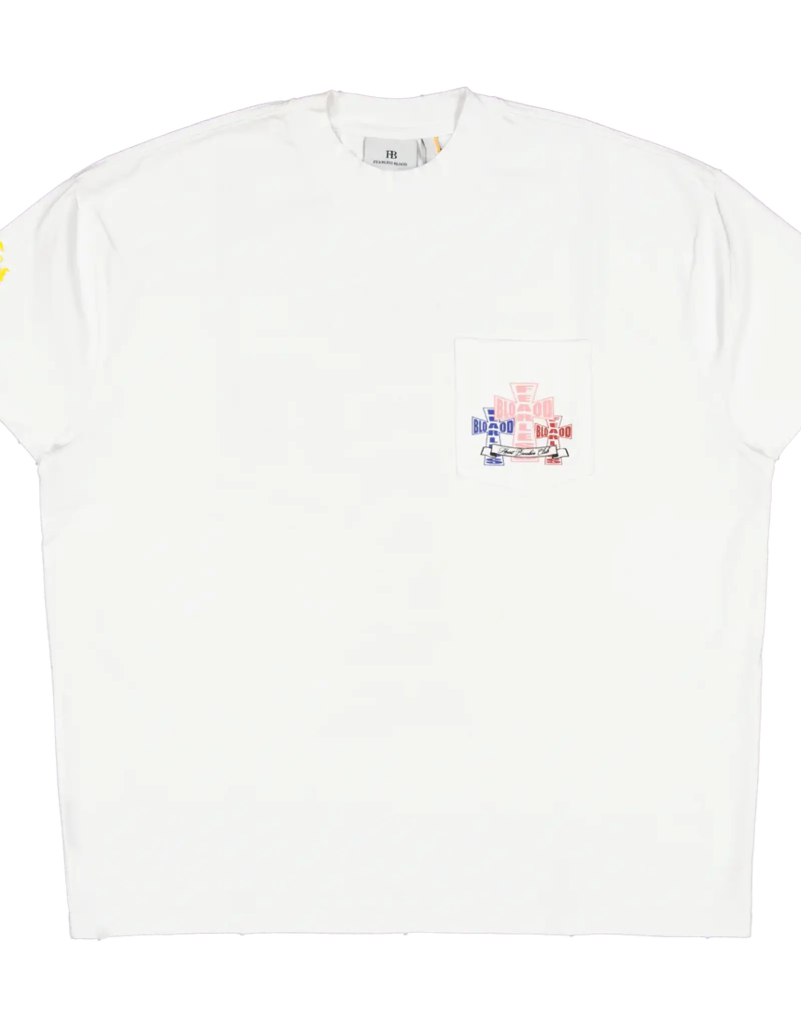 Fearless Blood Cross Oversized Tee