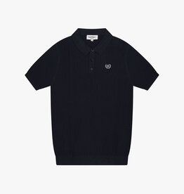 Quotrell Cruz Knitted Zip Polo