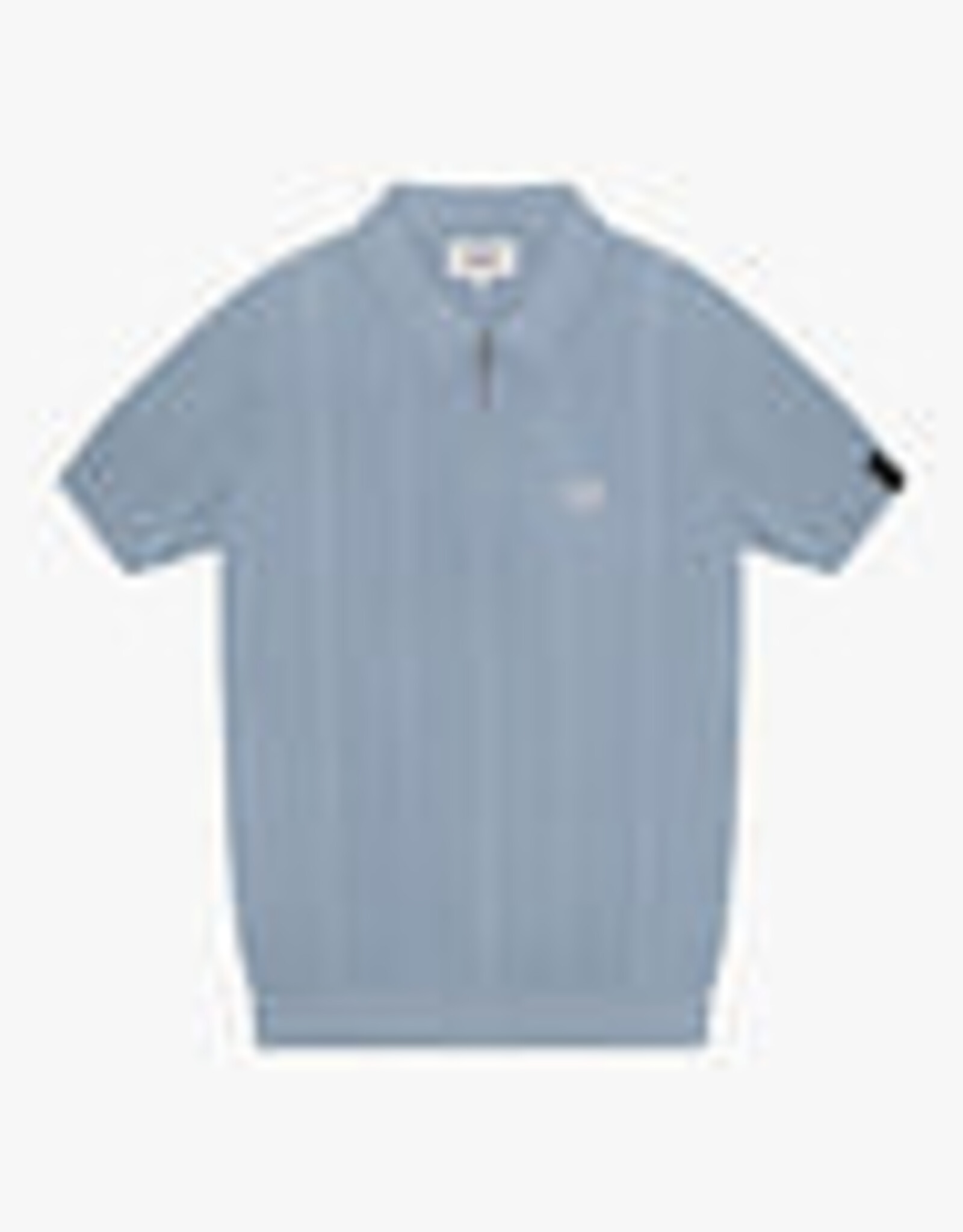 Quotrell Cruz Knitted Zip Polo