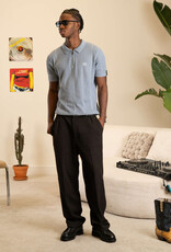 Quotrell Cruz Knitted Zip Polo