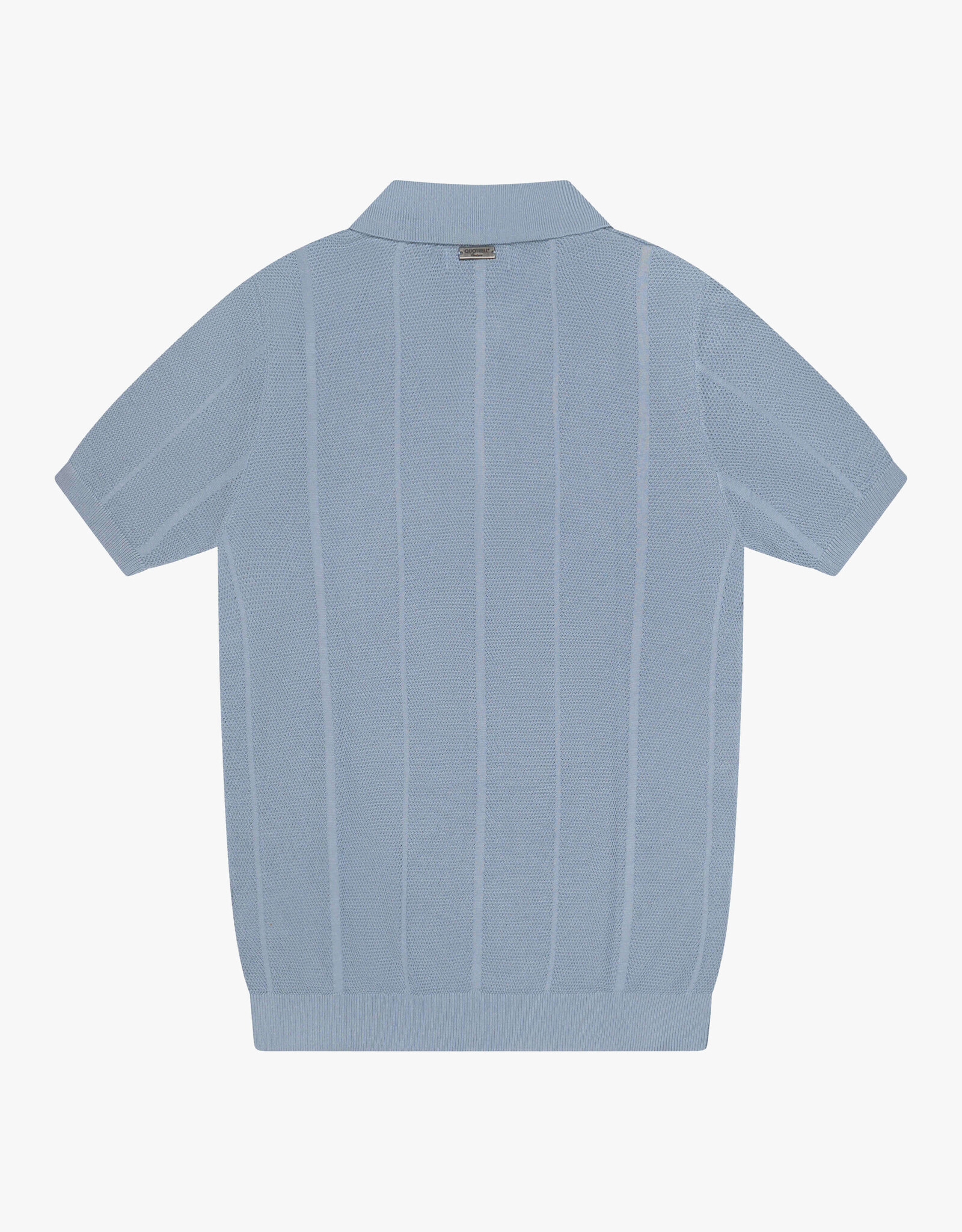 Quotrell Cruz Knitted Zip Polo