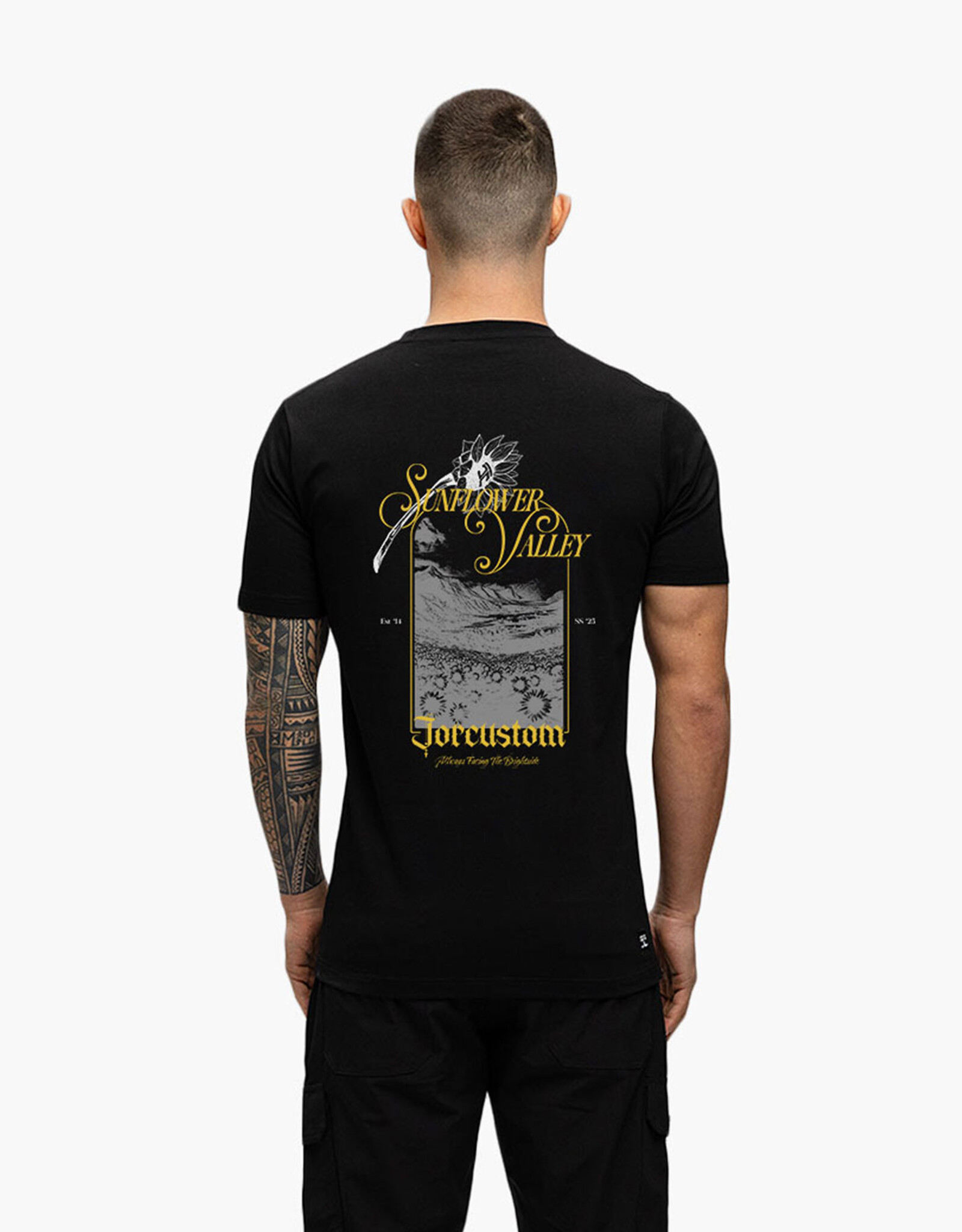 JorCustom Sunflower Slim Fit Tee