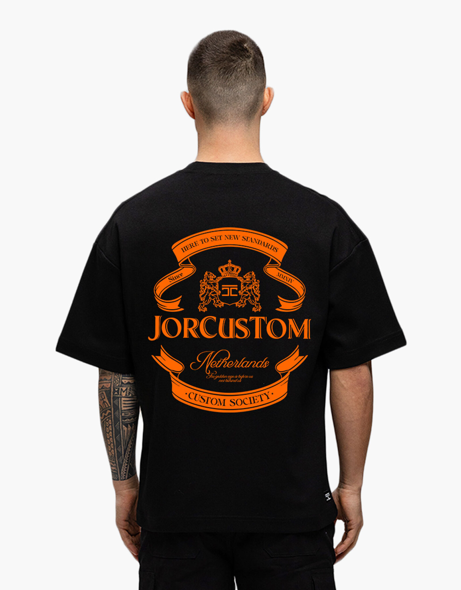 JorCustom Ribbon Oversized Tee