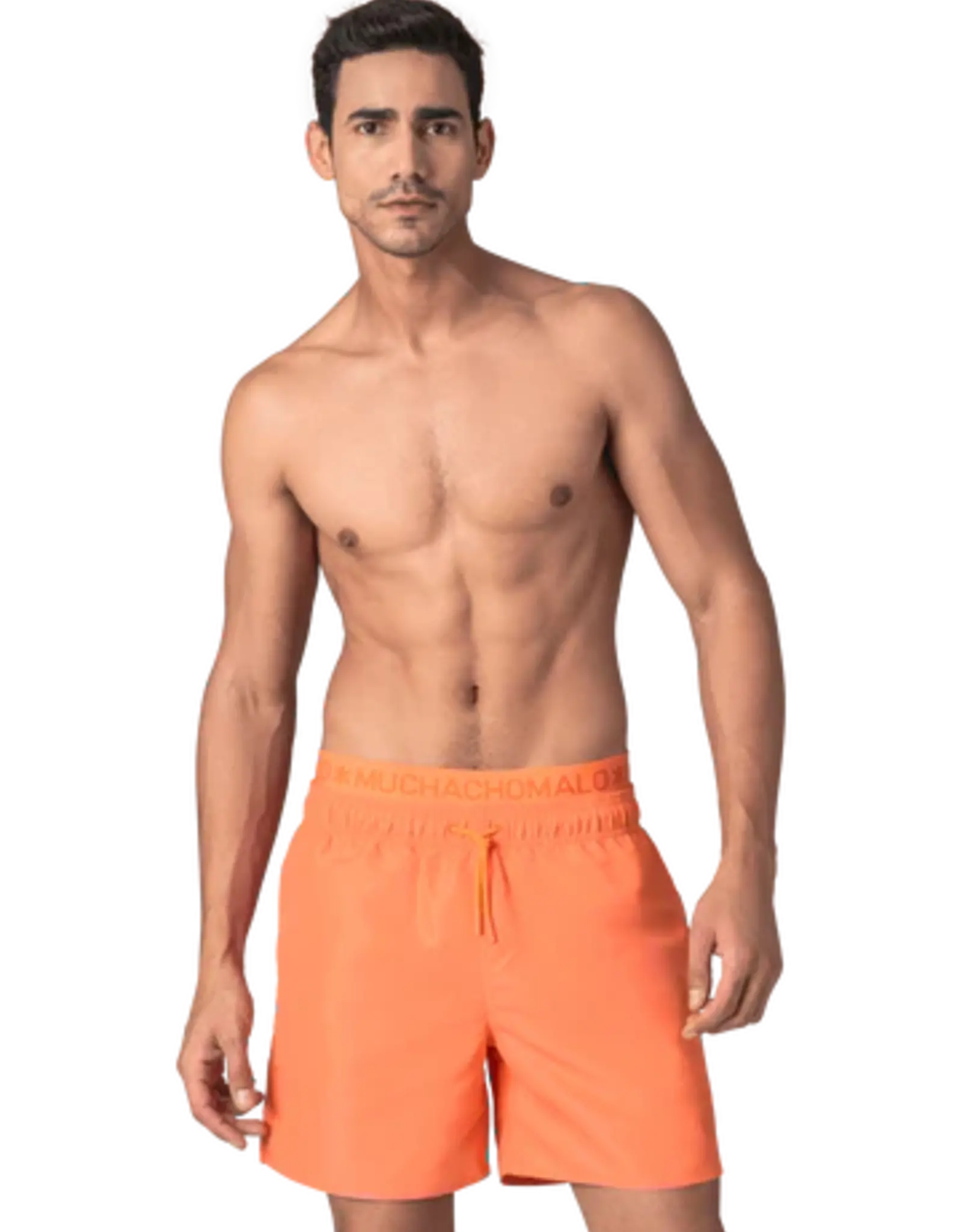 Muchachomalo Regular Fit Solid Swimshort