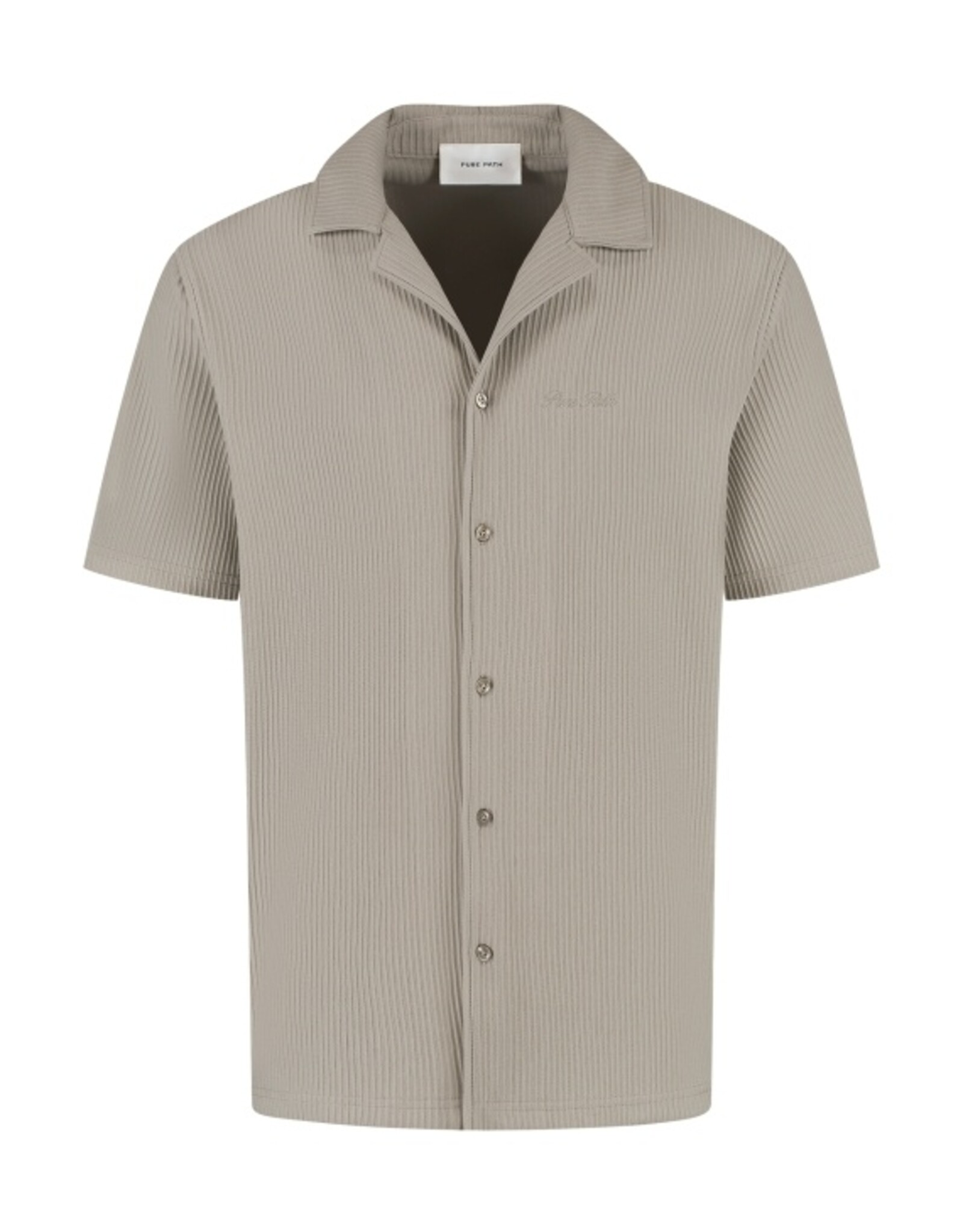 Pure Path Vertical Lined Shirt